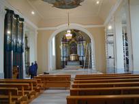 Quelle: Pfarramt Gamshurst Während der Renovation